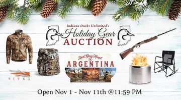 Event Indiana Ducks Unlimited Holiday Gear Online Auction