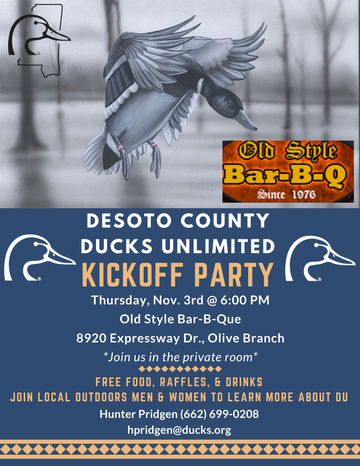 Event DeSoto County DU Kickoff Party