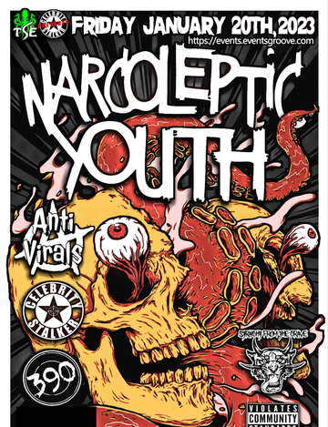 Event Celebrity Stalker Productions and Twisted Soul Entertainment: Narcoleptic Youth at Bobby V’s
