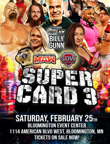 Event MAW-SDW presents  Super Card III