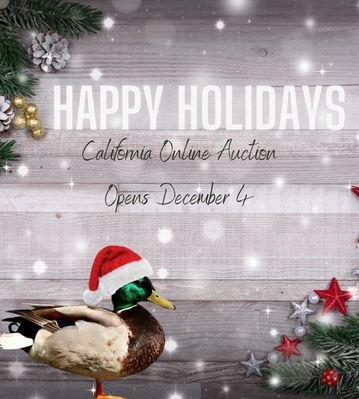 Event California Ducks Unlimited December Online Auction