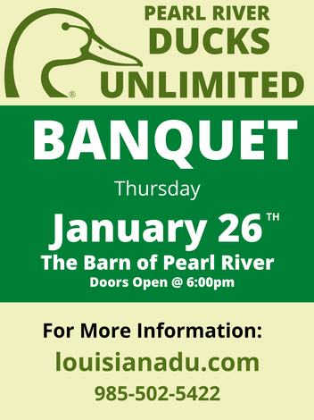 Event Pearl River Ducks Unlimited Banquet
