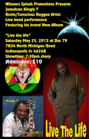 Event Kingly T- Jamaican Reggae