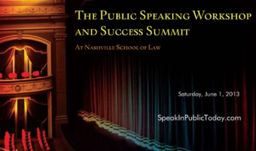 Event The Public Speaking Workshop and Success Summit