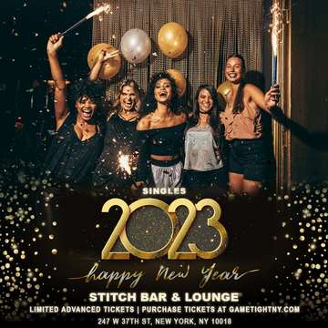 Event Stitch NYC New Year's Eve Singles Openbar Party 2023