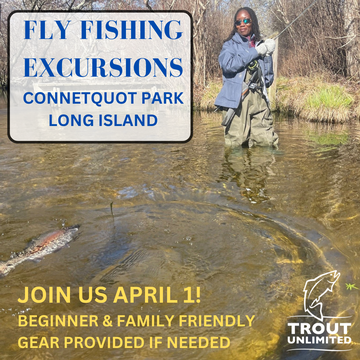 Event SOLD OUT - Connetquot River Fishing Trip - Private Access to Entire River