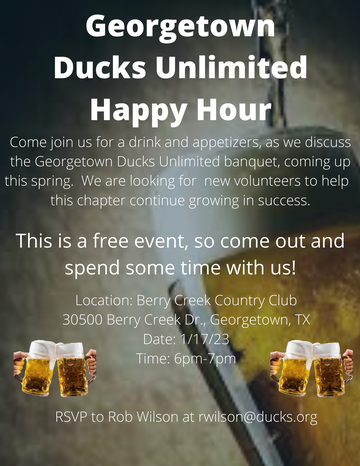 Event Georgetown Happy Hour