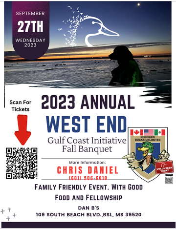 Event West End Sportsman's Gulf Coast Initiative Banquet