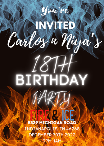 Event Carlos and Niya's 18th Birthday