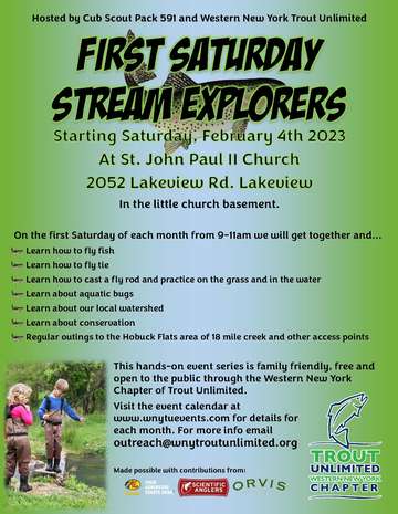 Event WNY Trout Unlimited Stream Explorers Event