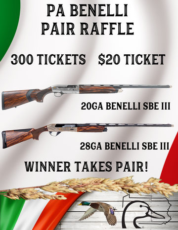 Event PA Benelli Pair Raffle 