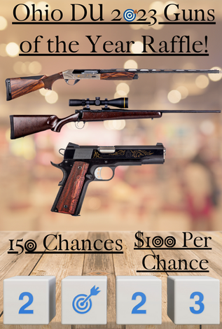 Event Ohio DU 2023 Guns of the Year Raffle!