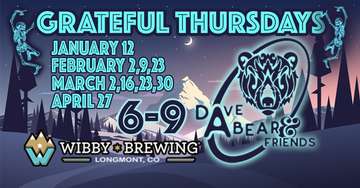 Event Grateful Thursdays: Dave Abear & Friends | Wibby Brewing