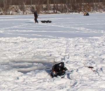 Event Ice fishing with Chuck MacMath