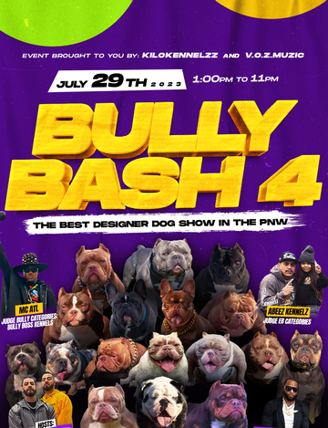 Bully Bash 4: Sat, Jul 29, 2023