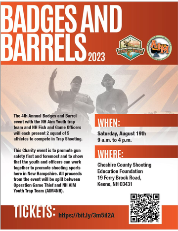 Event 4th Annual : Badges and Barrels 2023