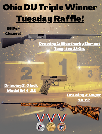 Event Ohio DU Triple Winner Tuesday Raffle!