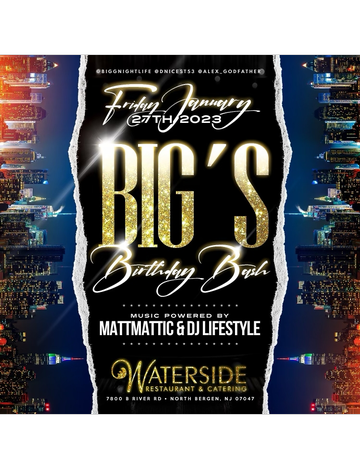 Event Big's G Birthday Bash At Waterside Restaurant & Catering