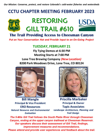Event Restoring the Gill Trail - Feb 2023 CCTU Meeting