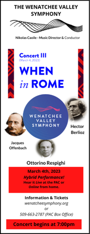 Event Concert III "When in Rome"