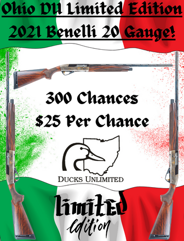 Event Ohio DU Raffle!  2021 Benelli Ethos Limited Edition 20 Gauge!