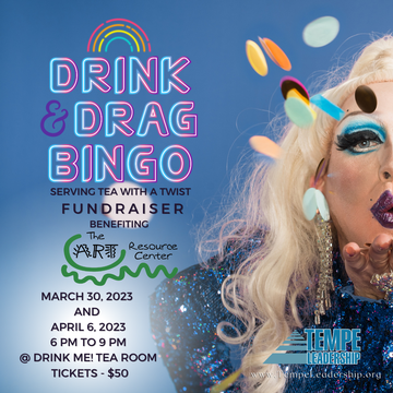 Event Drink & Drag Bingo Fundraiser - Serving Tea with a Twist