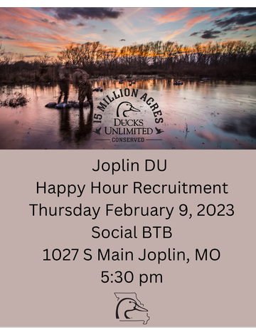 Event Joplin Ducks Unlimited Happy Hour