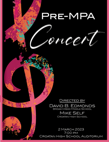 Event Pre-MPA Concert - Broad Creek Middle & Croatan High Bands