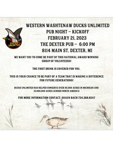 Event Western Washtenaw DU Happy Hour