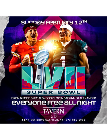 Event Super Bowl Viewing Party At Tavern 517