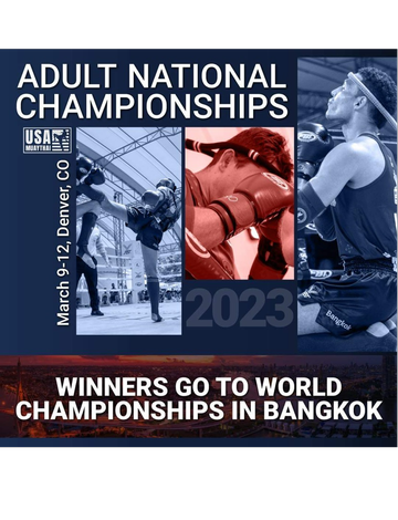 Event 2023 USA Muaythai Adult National Championships 