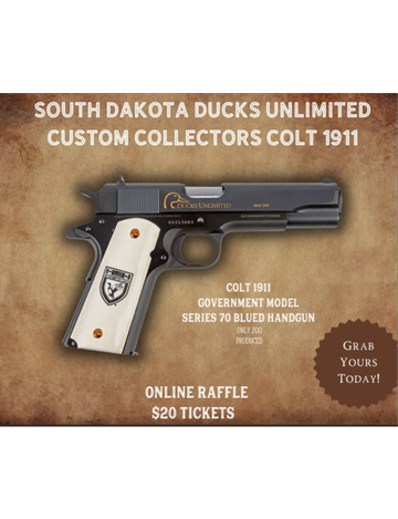 Event South Dakota  Online Colt Pistol Raffle