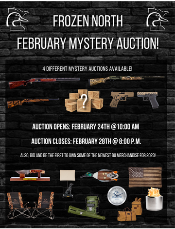 Event Frozen North February Mystery Auction!