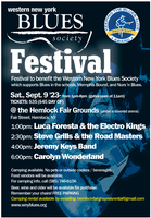 Western New York Blues Festival : Sat, Sep 9, 2023