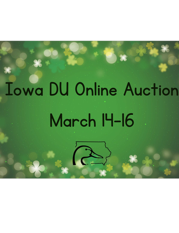 Event Iowa DU Online Auction, March 14-16