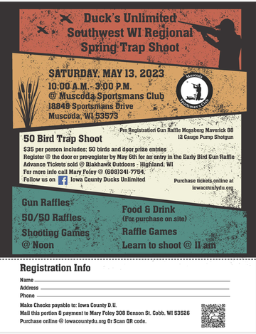 Event Wisconsin River Ducks Unlimited Trap Shoot