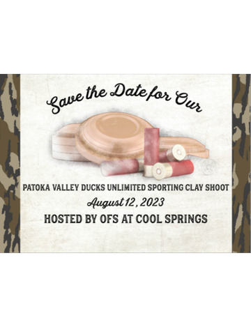 Event Patoka Valley Ducks Unlimited Sporting Clay Shoot