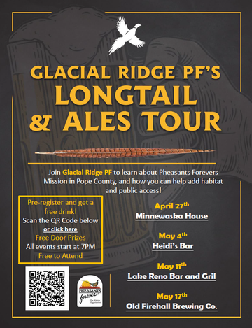 Event Glacial Ridge PF Longtail & Ales Tour 
