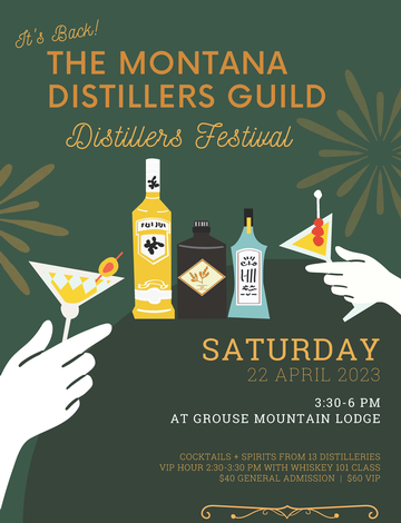 Event MT Distillers Guild - Festival April 22nd, 2023