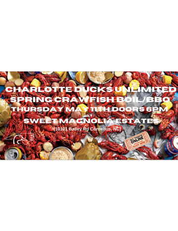 Event Charlotte Ducks Unlimited Spring Crawfish Boil