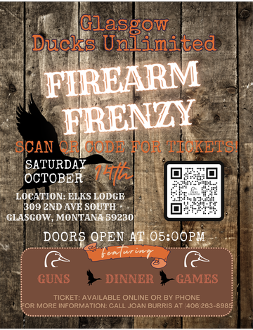 Event Northeast Montana Firearm Frenzy
