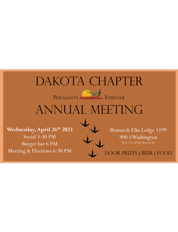 Event Dakota Annual Meeting + Appreciation Dinner!