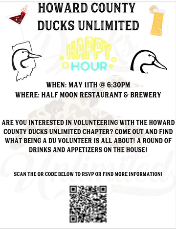 Event Howard County Ducks Unlimited Happy Hour