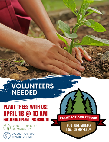Event Harpeth River Tree Planting - Celebrate Earth Week with Tractor Supply Company