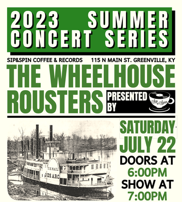Event The Wheelhouse Rousters Live @ Sip&Spin