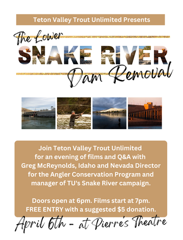Event TVTU Presents: Lower Snake Dam Removal