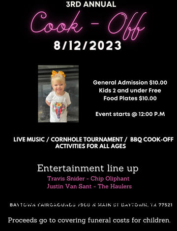 Event KYLIE ROSE FOUNDATION 3RD ANNUAL BBQ COOK-OFF