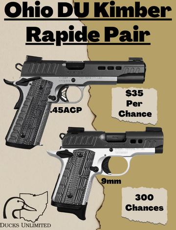 Event Ohio DU Kimber Rapide Pair Raffle!