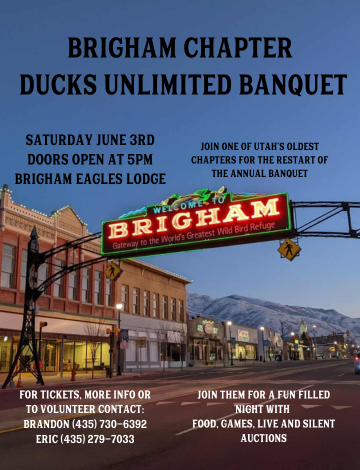 Event Brigham Chapter Ducks Unlimited Dinner