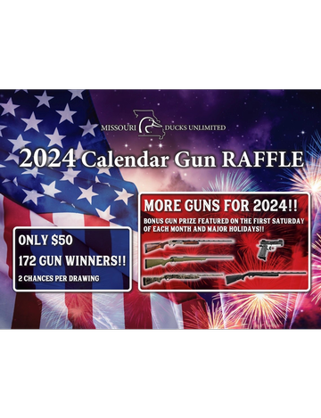 Event Missouri Ducks Unlimited 2024 Calendar Gun Raffle